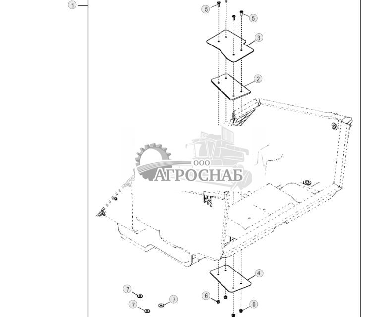 Комплект для снятия педали управления дроссельной заслонкой - ST164727 77.jpg